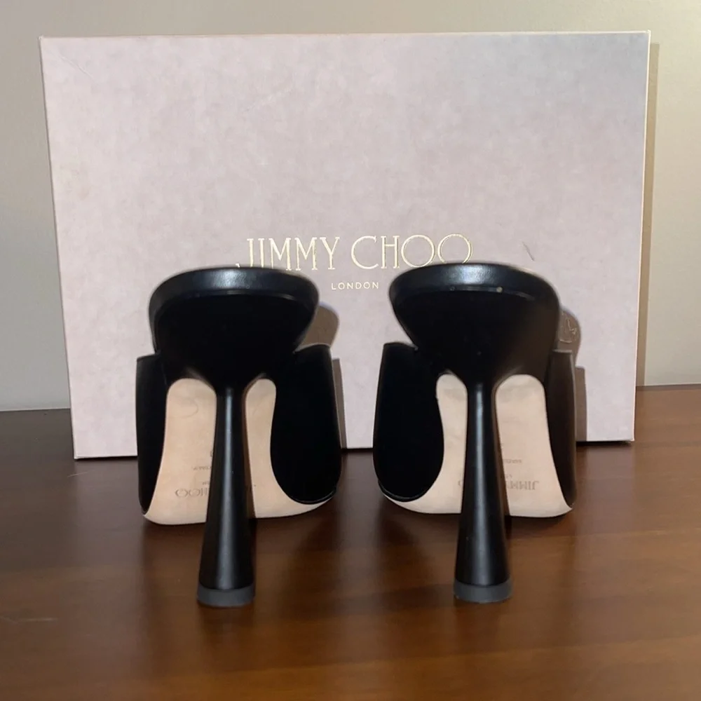 Jimmy Choo Black Women's Heels - Picture 4 of 6